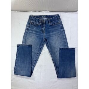 Boden Jeans Women Blue Wash Denim Skinny Fit Cotton Blend Size 8